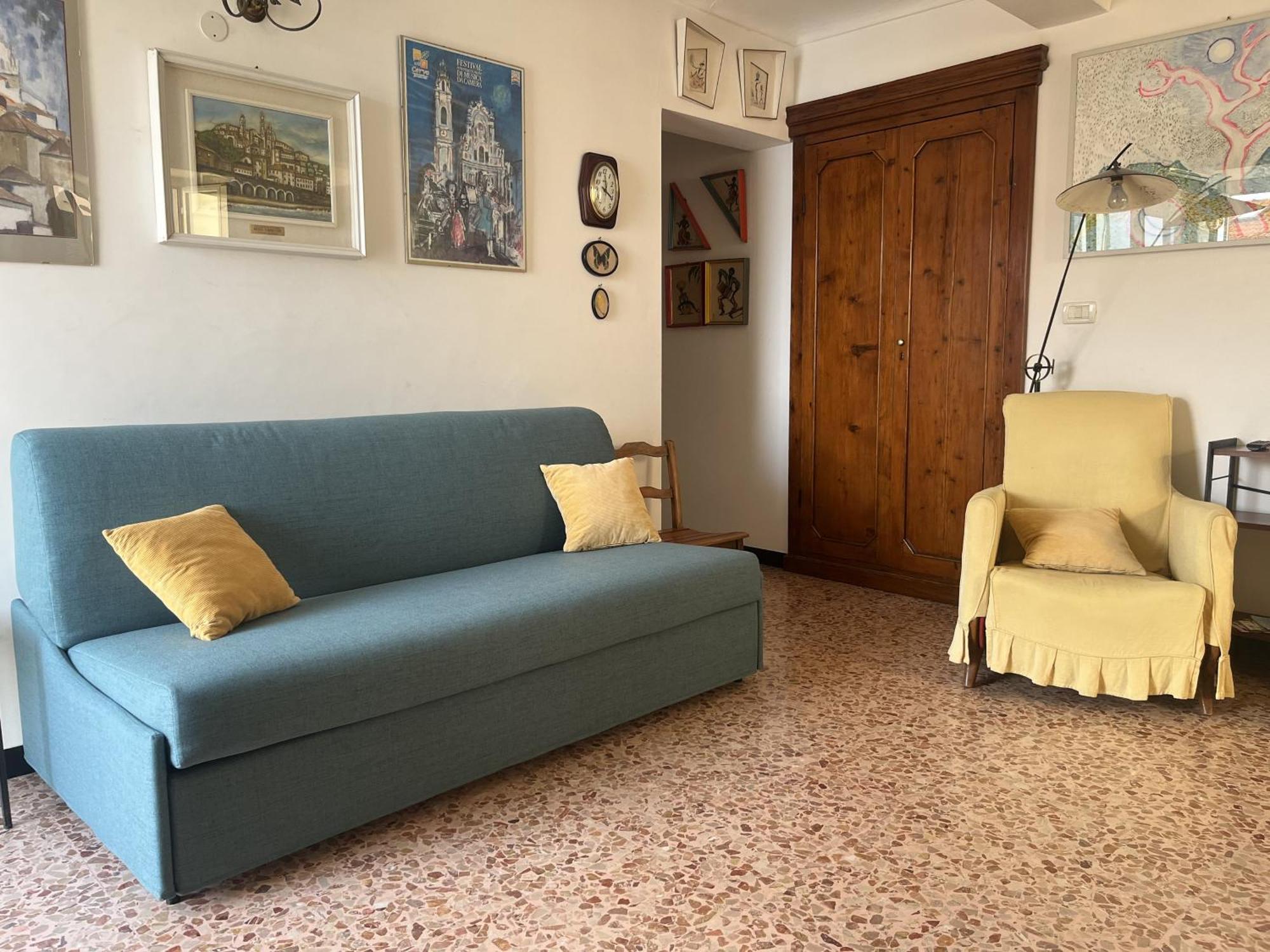 Casa Del Sole Affacciato Sul Mare Apartment Черво Екстериор снимка